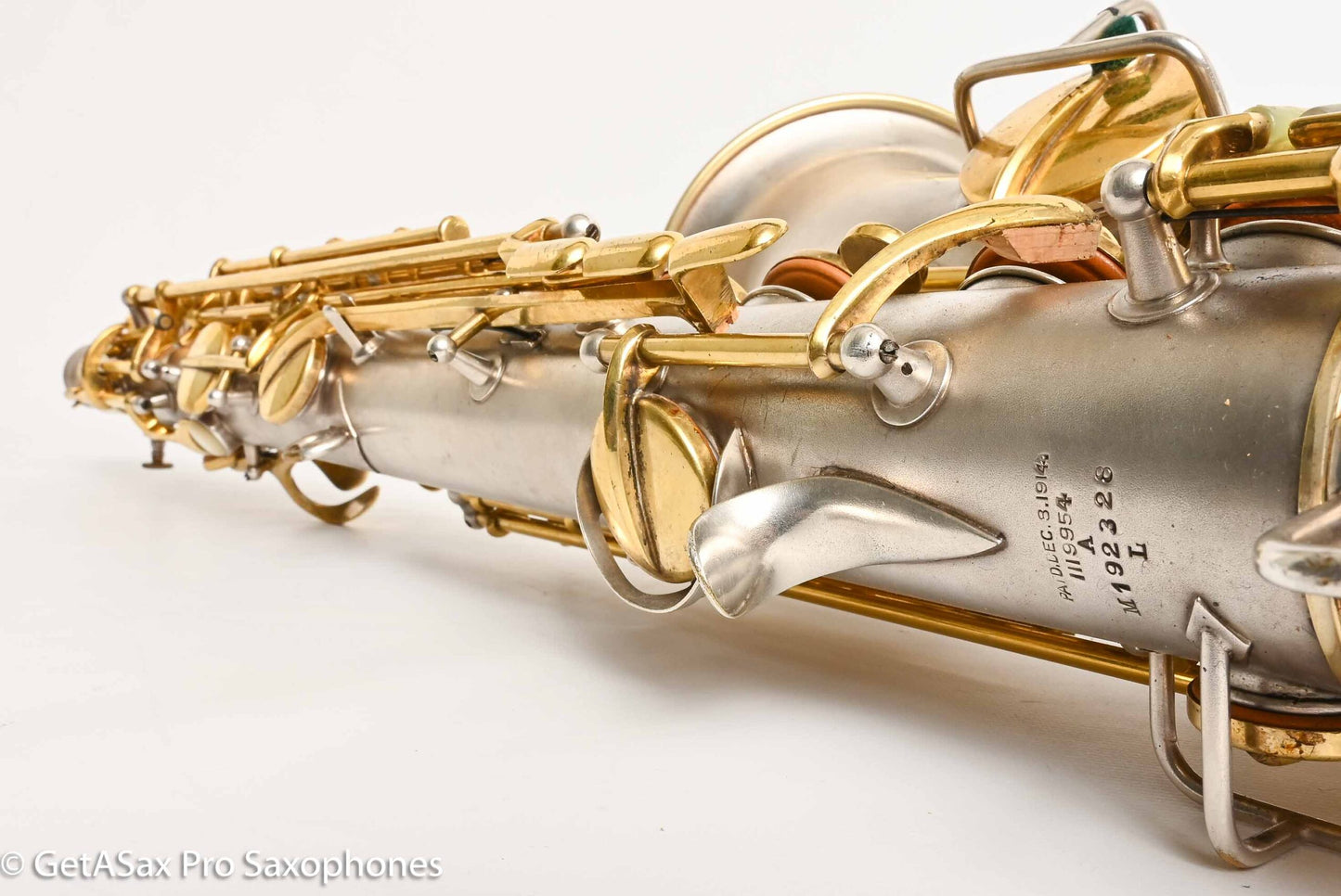 Conn New Wonder II Alto Rare Orig Gold and Silver Finish Good Pads! 192328