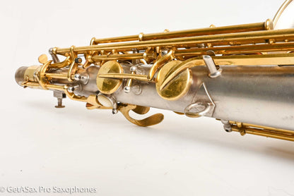Conn New Wonder II Alto Rare Orig Gold and Silver Finish Good Pads! 192328