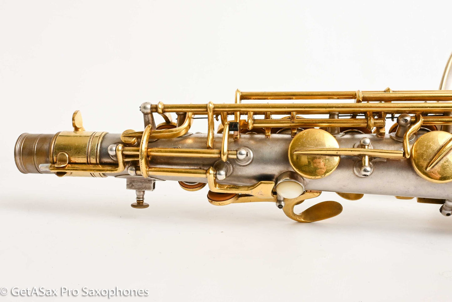Conn New Wonder II Alto Rare Orig Gold and Silver Finish Good Pads! 192328