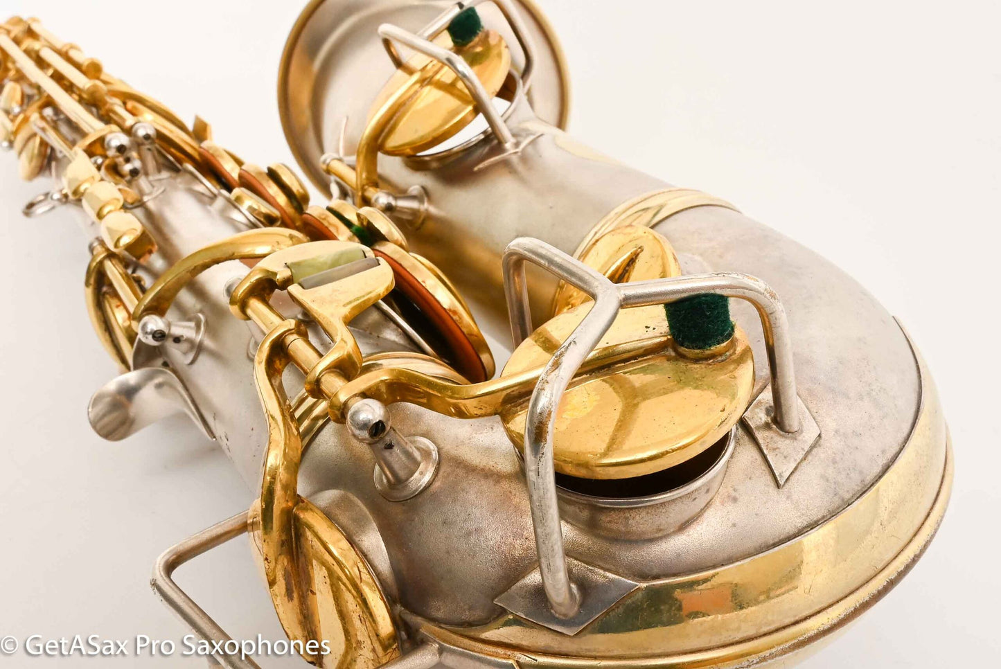 Conn New Wonder II Alto Rare Orig Gold and Silver Finish Good Pads! 192328