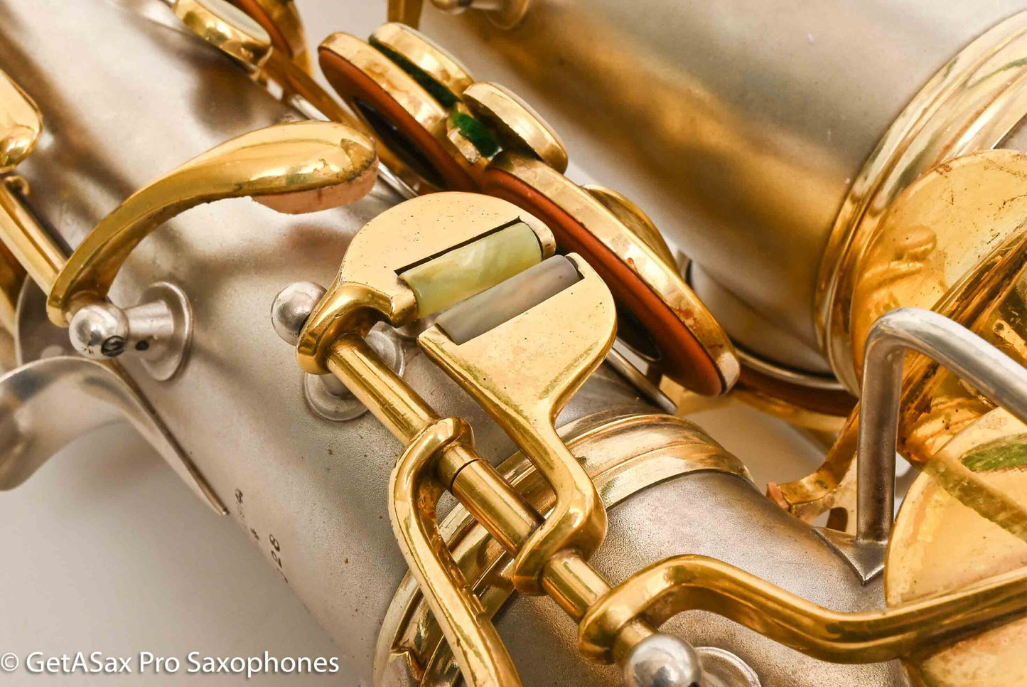 Conn New Wonder II Alto Rare Orig Gold and Silver Finish Good Pads! 192328