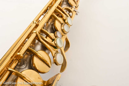 Conn New Wonder II Alto Rare Orig Gold and Silver Finish Good Pads! 192328
