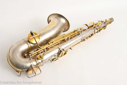 Conn New Wonder II Alto Rare Orig Gold and Silver Finish Good Pads! 192328