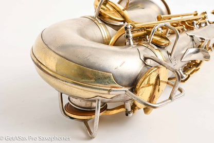 Conn New Wonder II Alto Rare Orig Gold and Silver Finish Good Pads! 192328