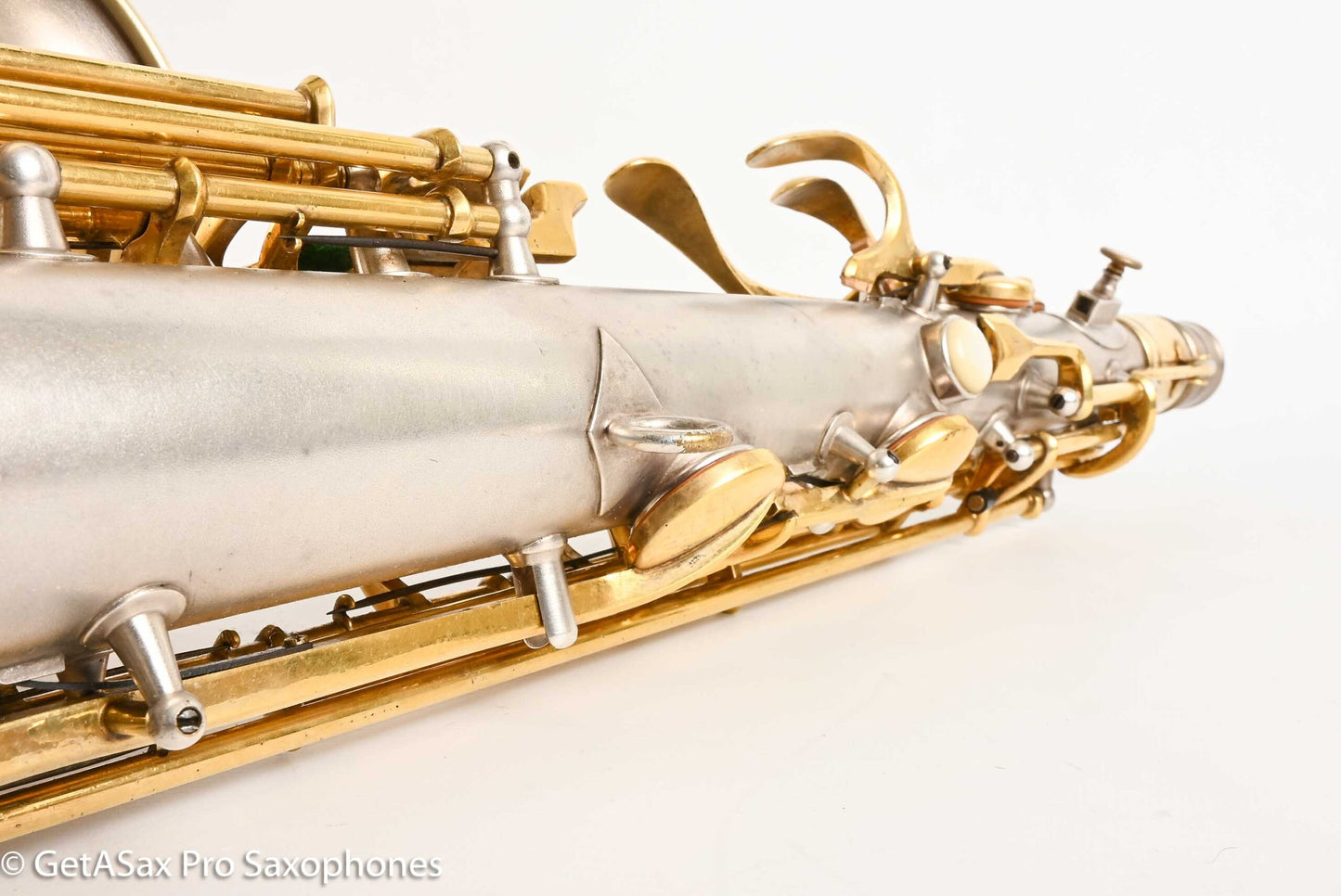 Conn New Wonder II Alto Rare Orig Gold and Silver Finish Good Pads! 192328