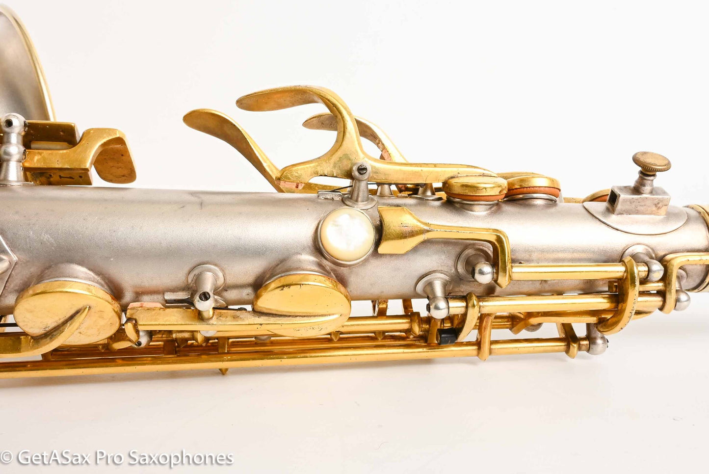 Conn New Wonder II Alto Rare Orig Gold and Silver Finish Good Pads! 192328