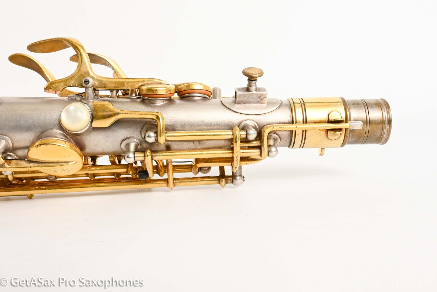 Conn New Wonder II Alto Rare Orig Gold and Silver Finish Good Pads! 192328
