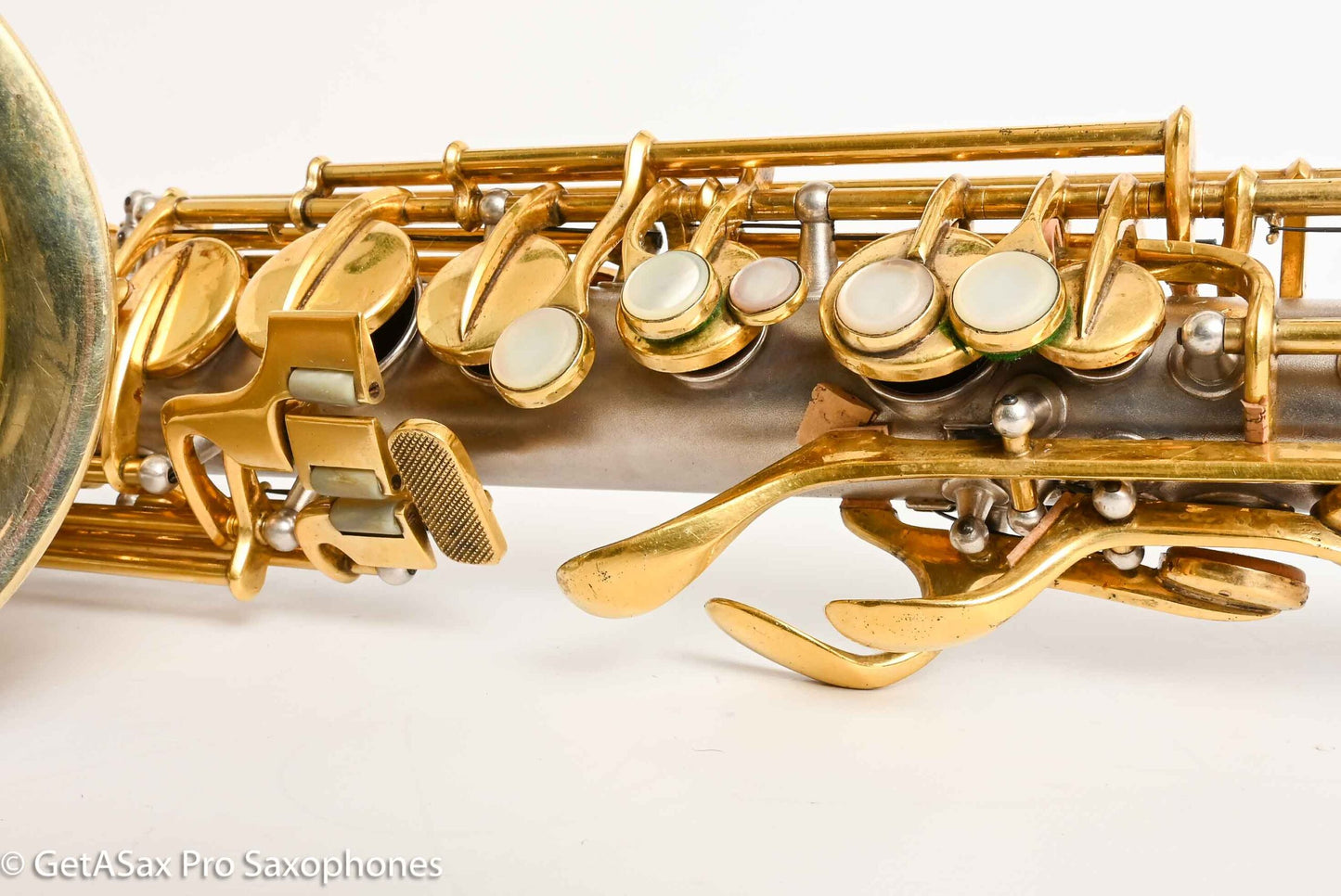 Conn New Wonder II Alto Rare Orig Gold and Silver Finish Good Pads! 192328