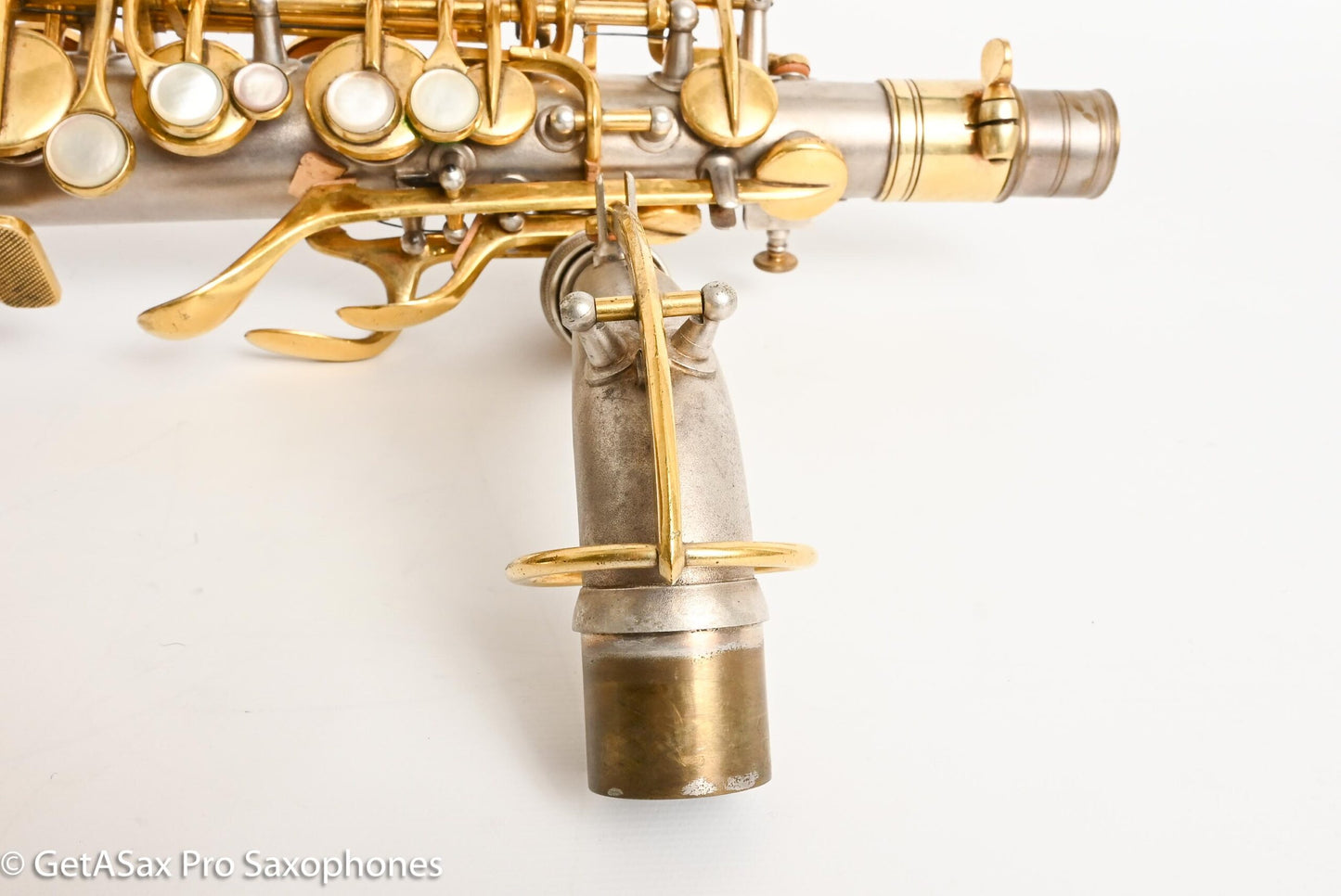 Conn New Wonder II Alto Rare Orig Gold and Silver Finish Good Pads! 192328