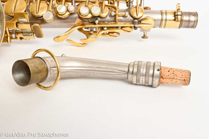 Conn New Wonder II Alto Rare Orig Gold and Silver Finish Good Pads! 192328