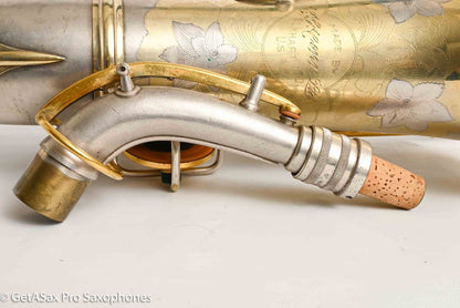 Conn New Wonder II Alto Rare Orig Gold and Silver Finish Good Pads! 192328