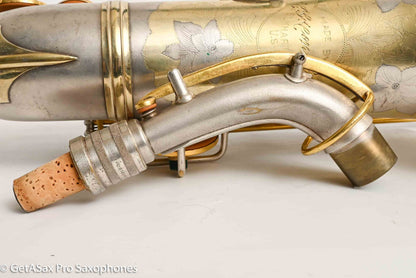 Conn New Wonder II Alto Rare Orig Gold and Silver Finish Good Pads! 192328