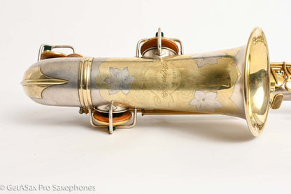 Conn New Wonder II Alto Rare Orig Gold and Silver Finish Good Pads! 192328