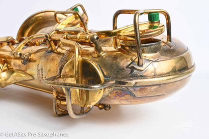 Conn New Wonder II Alto Gold Plated Portrait Replate Old Pads 184609