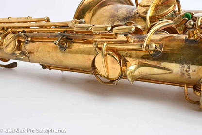 Conn New Wonder II Alto Gold Plated Portrait Replate Old Pads 184609