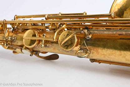 Conn New Wonder II Alto Gold Plated Portrait Replate Old Pads 184609