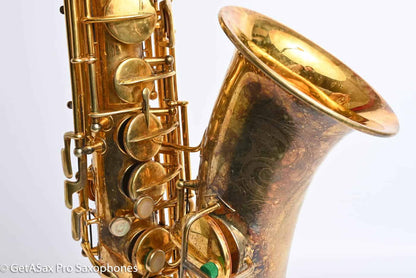 Conn New Wonder II Alto Gold Plated Portrait Replate Old Pads 184609