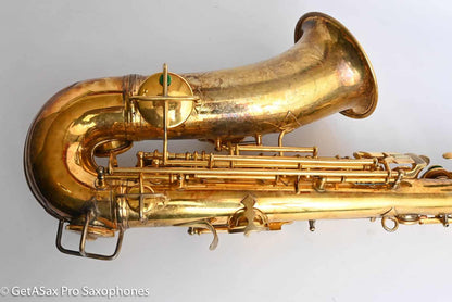 Conn New Wonder II Alto Gold Plated Portrait Replate Old Pads 184609