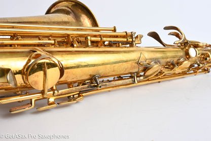 Conn New Wonder II Alto Gold Plated Portrait Replate Old Pads 184609