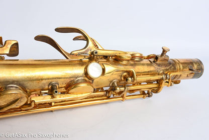 Conn New Wonder II Alto Gold Plated Portrait Replate Old Pads 184609