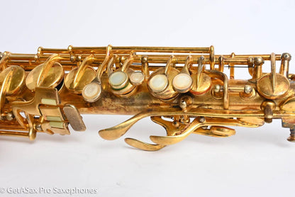 Conn New Wonder II Alto Gold Plated Portrait Replate Old Pads 184609