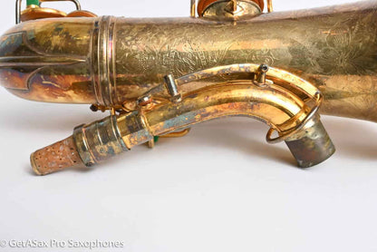 Conn New Wonder II Alto Gold Plated Portrait Replate Old Pads 184609