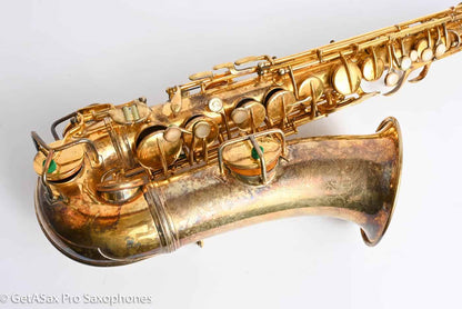 Conn New Wonder II Alto Gold Plated Portrait Replate Old Pads 184609