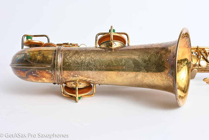 Conn New Wonder II Alto Gold Plated Portrait Replate Old Pads 184609