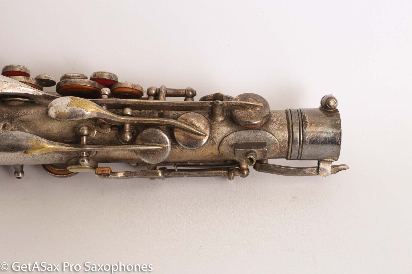 Conn New Wonder II ‘Chu Berry’ Alto Saxophone 184438 Original Silver Plate Needs Overhaul
