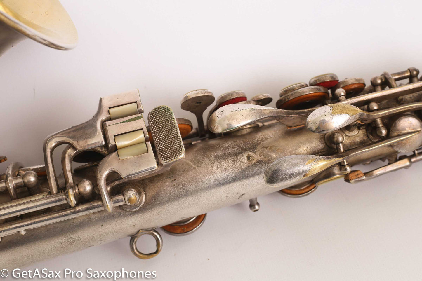 Conn New Wonder II ‘Chu Berry’ Alto Saxophone 184438 Original Silver Plate Needs Overhaul