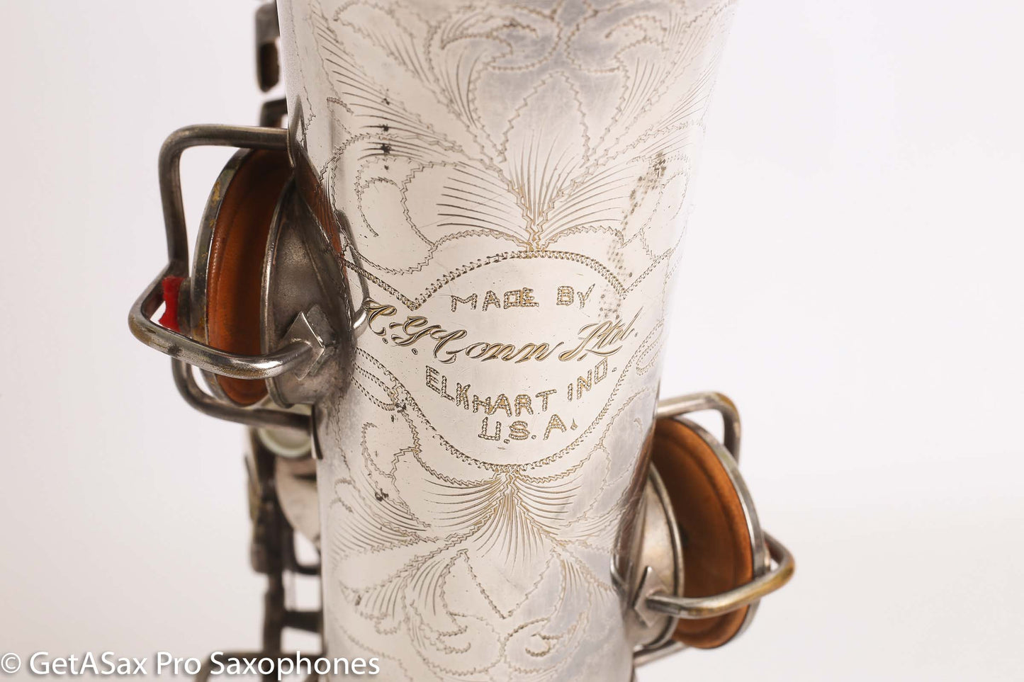 Conn New Wonder II ‘Chu Berry’ Alto Saxophone 184438 Original Silver Plate Needs Overhaul