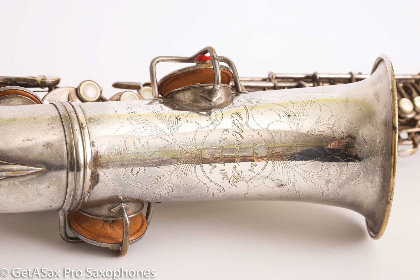 Conn New Wonder II ‘Chu Berry’ Alto Saxophone 184438 Original Silver Plate Needs Overhaul
