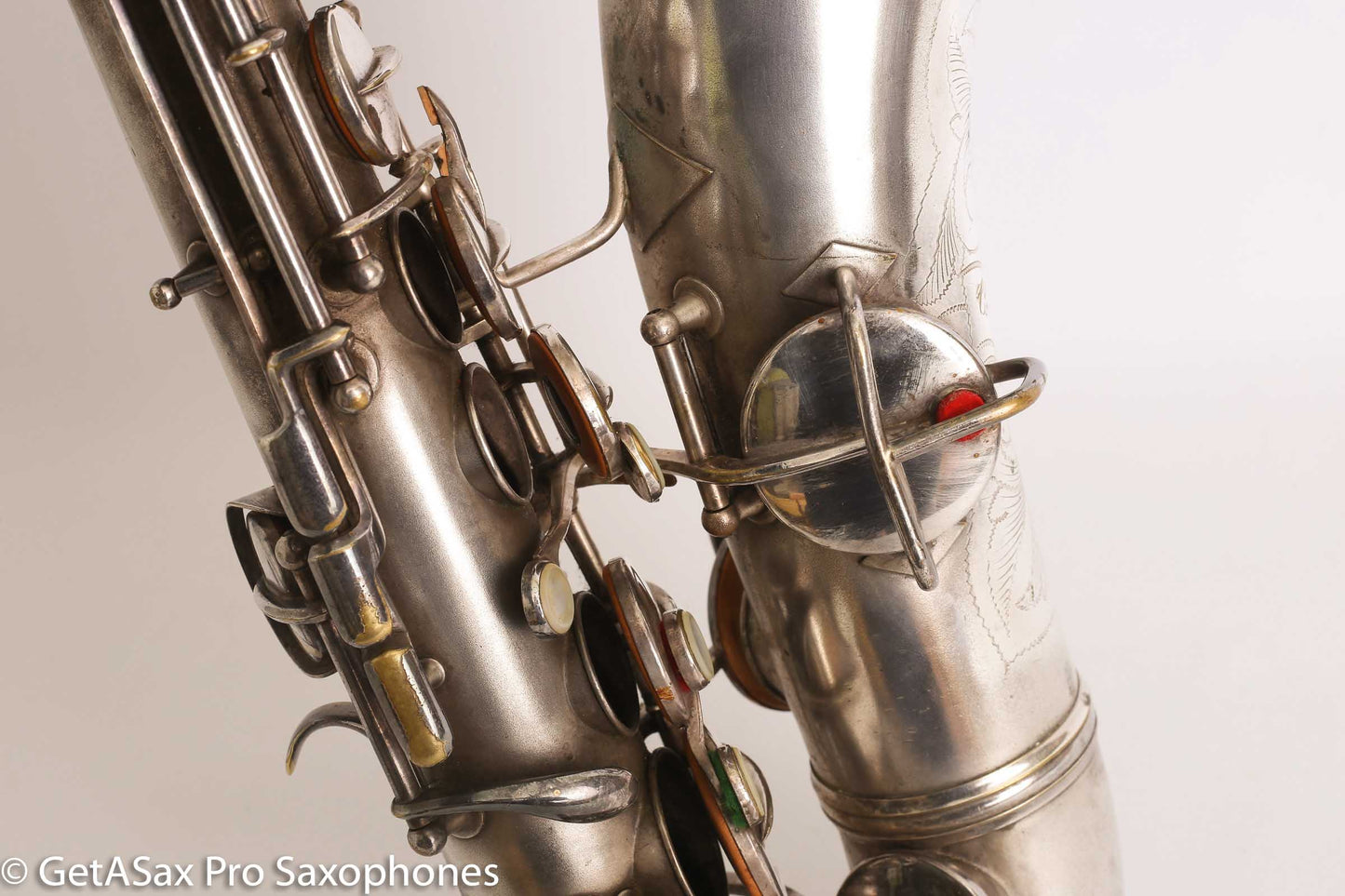 Conn New Wonder II ‘Chu Berry’ Alto Saxophone 184438 Original Silver Plate Needs Overhaul