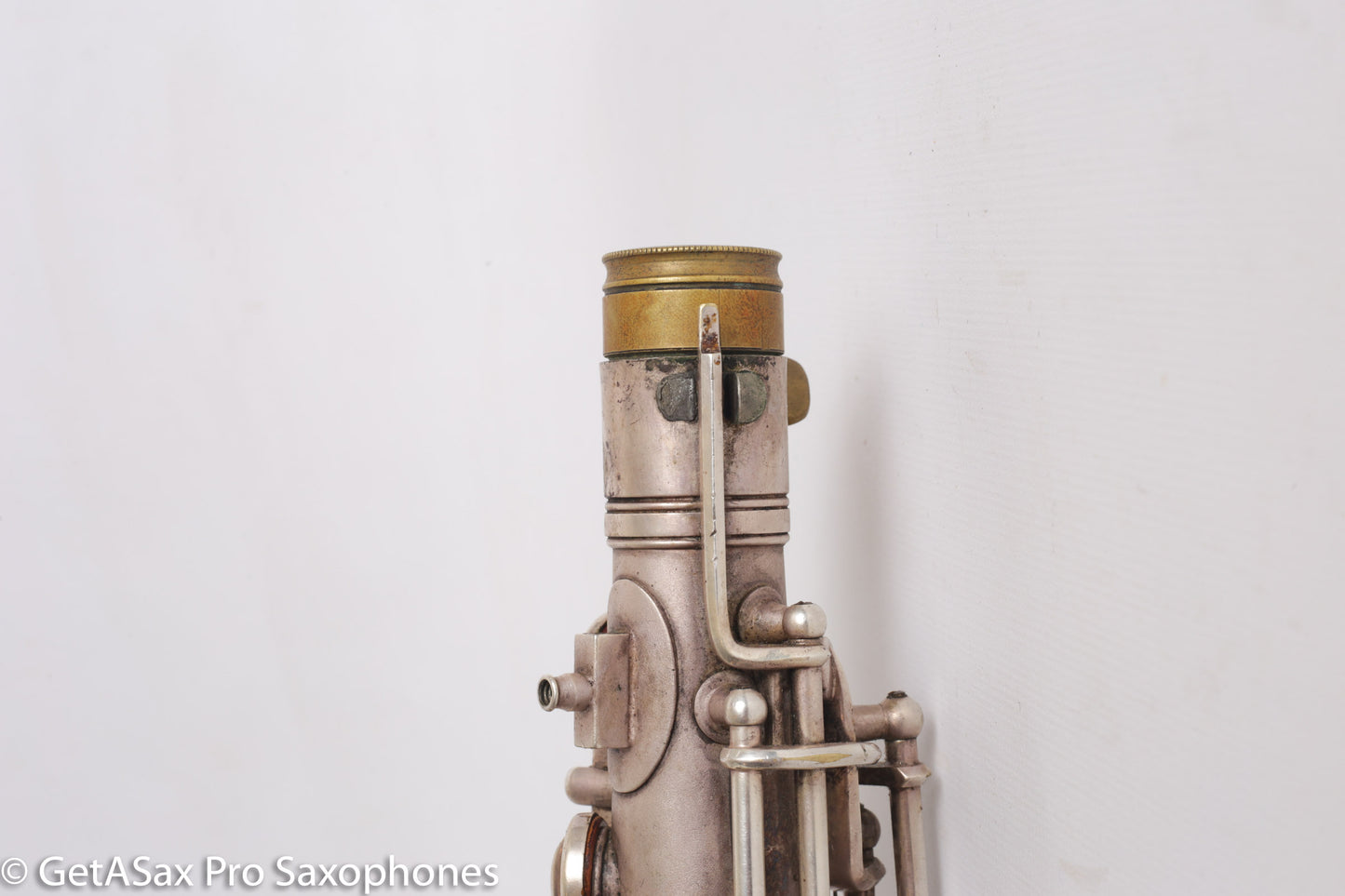 Conn NWII Alto Original Silver Plate 207753 Great Shape Old Pads
