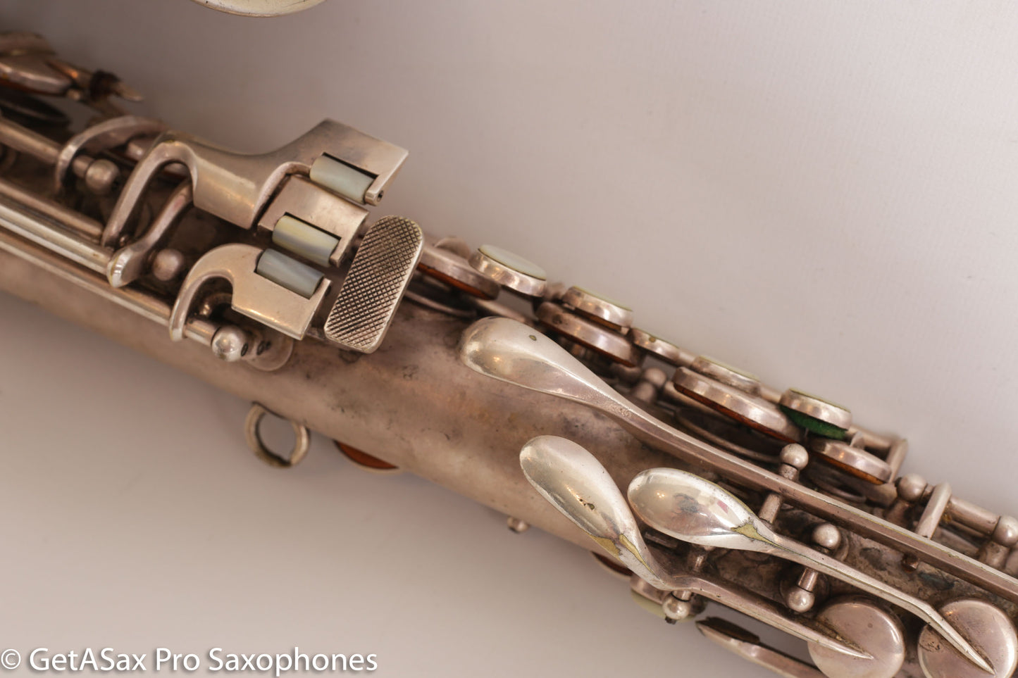 Conn NWII Alto Original Silver Plate 207753 Great Shape Old Pads