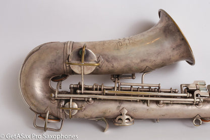 Conn NWII Alto Original Silver Plate 207753 Great Shape Old Pads