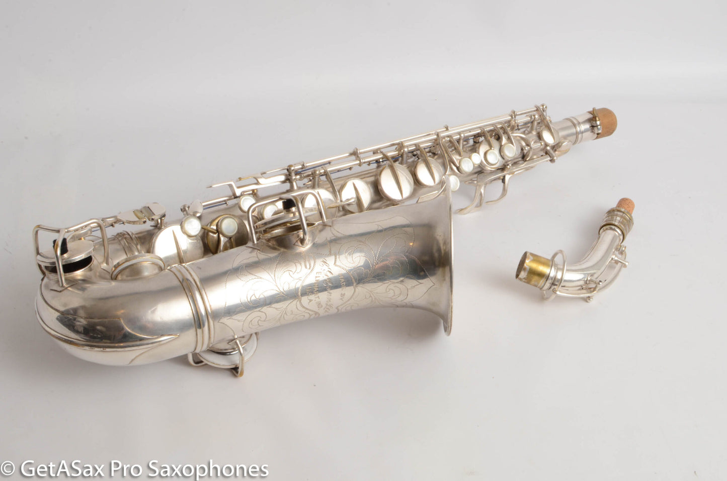 Conn New Wonder II Alto Original Silver Fresh Overhaul 201562