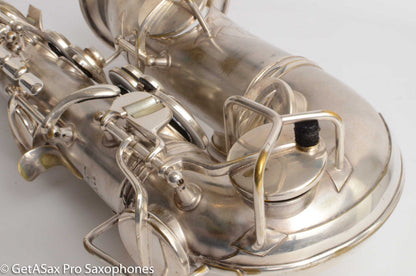 Conn New Wonder II Alto Original Silver Fresh Overhaul 201562