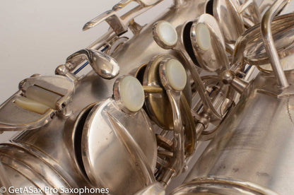Conn New Wonder II Alto Original Silver Fresh Overhaul 201562