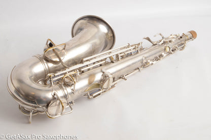 Conn New Wonder II Alto Original Silver Fresh Overhaul 201562