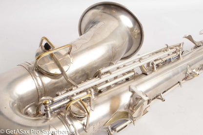 Conn New Wonder II Alto Original Silver Fresh Overhaul 201562