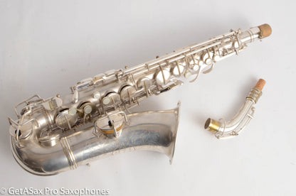 Conn New Wonder II Alto Original Silver Fresh Overhaul 201562