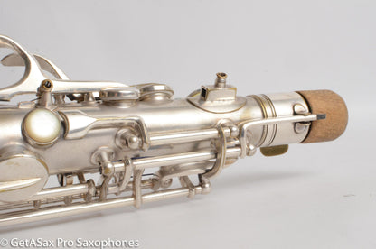 Conn New Wonder II Alto Original Silver Fresh Overhaul 201562