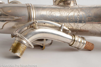 Conn New Wonder II Alto Original Silver Fresh Overhaul 201562