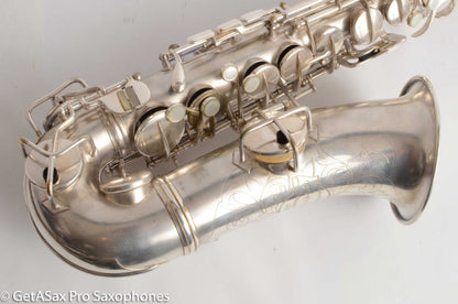 Conn New Wonder II Alto Original Silver Fresh Overhaul 201562