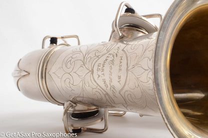Conn New Wonder II Alto Original Silver Fresh Overhaul 201562