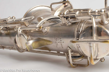 Conn New Wonder II Alto Original Silver Fresh Overhaul 201562