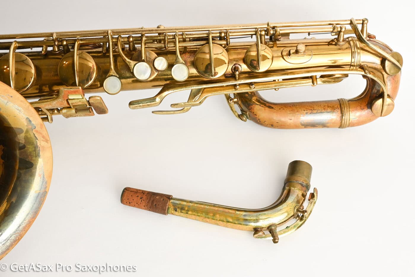 Conn NWII Baritone Saxophone Later Version X Brace Relacquered 226981 Discount 12M