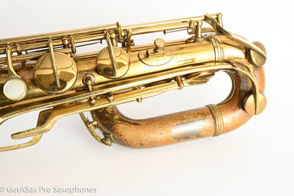 Conn NWII Baritone Saxophone Later Version X Brace Relacquered 226981 Discount 12M