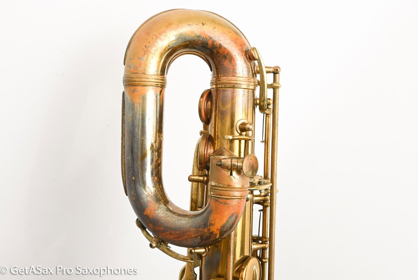 Conn NWII Baritone Saxophone Later Version X Brace Relacquered 226981 Discount 12M